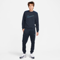 Nike Sportswear Crew Sweater Fleece Dark Blue