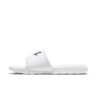 Nike Victori One White Blue Slippers