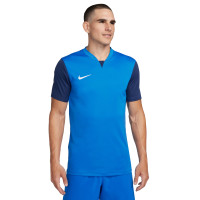 Nike Trophy V Dri-Fit Training Shirt Blue Dark Blue White