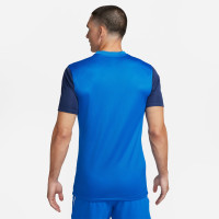 Nike Trophy V Dri-Fit Training Shirt Blue Dark Blue White