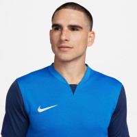 Nike Trophy V Dri-Fit Training Shirt Blue Dark Blue White