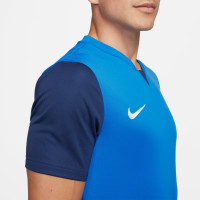 Nike Trophy V Dri-Fit Training Shirt Blue Dark Blue White