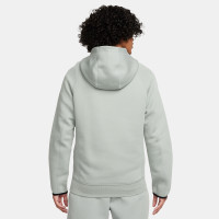 Nike Tech Fleece Hoodie Sportswear Groengrijs Zwart