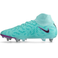 Nike Phantom Elite Luna Iron Nop Football Shoes (SG) Pro Player Turquoise Purple