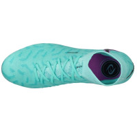 Nike Phantom Elite Luna Iron Nop Football Shoes (SG) Pro Player Turquoise Purple