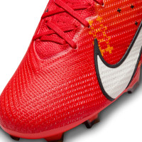 Nike Zoom Mercurial Vapor Elite 15 MDS Grass Football Shoes (FG) Bright Red Orange Black White