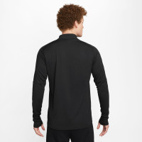 Nike Academy Trainingstrui 1/4-Zip Zwart Goud