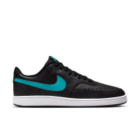 Nike Court Vision Low Sneakers Black Turquoise White