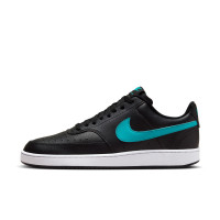 Nike Court Vision Low Sneakers Black Turquoise White