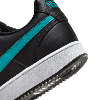 Nike Court Vision Low Sneakers Black Turquoise White