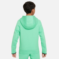 Nike Tech Fleece Tracksuit Sportswear Kids Bright Green Black