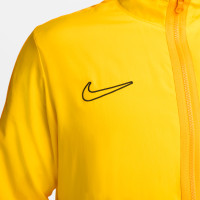 Nike Dri-FIT Academy 23 Full-Zip Woven Training Jacket Yellow Gold Black