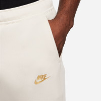 Nike Tech Fleece Sportswear Trainingspak Wit Zwart Donkergrijs Lichtgeel