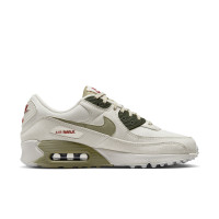 Nike Air Max 90 Sneakers Beige Red Olive Green