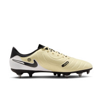 Nike Tiempo Legend 10 Academy IJzeren-Nop Voetbalschoenen (SG) Anti-Clog Geel Wit Zwart