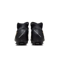 Nike Phantom Luna II Pro Gras Football Shoes (FG) Black Off-White Gold