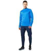 Blue nike academy sales tracksuit