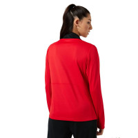 Nike Academy Pro 24 1/4-Zip Tracksuit Women Red White