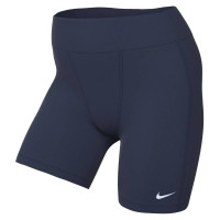 Nike Pro Leak Slidingbroekje Dames Donkerblauw Wit