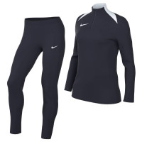 Nike Academy Pro 24 Trainingspak 1/4-Zip Dames Donkerblauw Wit