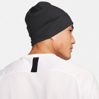 Nike Peak Beanie Donkergrijs Wit