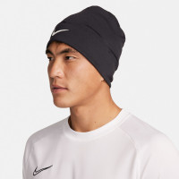 Nike Peak Beanie Donkergrijs Wit