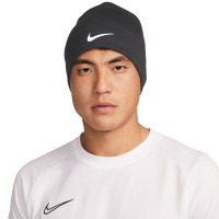 Nike Peak Beanie Donkergrijs Wit