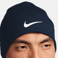 Nike Peak Beanie Dark Blue White