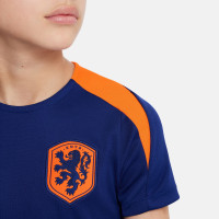 Nike Nederland Strike Trainingsset 2024-2026 Kids Blauw