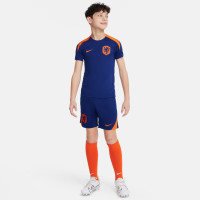 Nike Nederland Strike Trainingsshirt 2024-2026 Kids Blauw