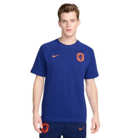 Nike Netherlands Travel T-Shirt 2024-2026 Blue