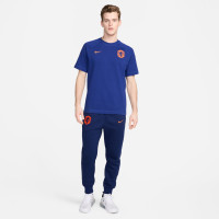 Nike Nederland Travel T-Shirt 2024-2026 Blauw