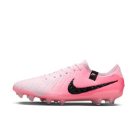 Nike Tiempo Legend Elite 10 Gras Football Shoes (FG) Light Pink Hot Pink Black