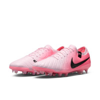 Nike Tiempo Legend Elite 10 Gras Football Shoes (FG) Light Pink Hot Pink Black