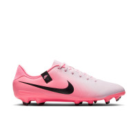 Nike Tiempo Legend Academy 10 Grass/Artificial Grass Football Shoes (MG) Light Pink Hot Pink Black