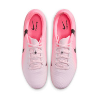 Nike Tiempo Legend Academy 10 Grass/Artificial Grass Football Shoes (MG) Light Pink Hot Pink Black