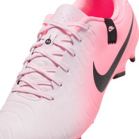 Nike Tiempo Legend Academy 10 Grass/Artificial Grass Football Shoes (MG) Light Pink Hot Pink Black