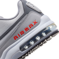 Nike Air Max LTD 3 Sneakers Lichtgrijs Donkergrijs Wit Felrood