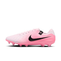 Nike Tiempo Legend Pro 10 Gras Football Shoes (FG) Light Pink Hot Pink Black