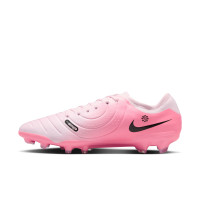 Nike Tiempo Legend Pro 10 Gras Voetbalschoenen (FG) Lichtroze Felroze Zwart