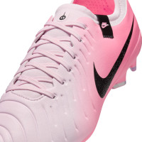 Nike Tiempo Legend Pro 10 Gras Voetbalschoenen (FG) Lichtroze Felroze Zwart