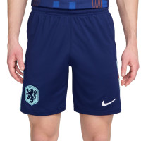 Nike Nederlands Elftal Pre-Match Wedstrijdtenue Uit 2024-2026 Blauw Wit