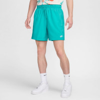 Nike Broekje Club Turquoise Wit