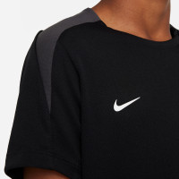 Nike Strike Training Shirt Kids Black Dark Grey