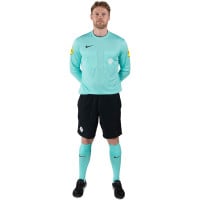 Nike KNVB Long Sleeve Referee Kit 2024-2026 Turquoise