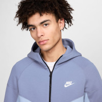 Nike Tech Fleece Tracksuit Sportswear Light Blue Blue Grey Black