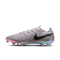 Nike Phantom GX Elite II Gras Voetbalschoenen (FG) Grijs Zwart Roze