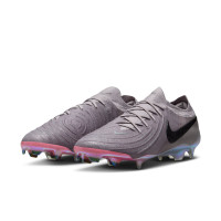 Nike Phantom GX Elite II Gras Voetbalschoenen (FG) Grijs Zwart Roze