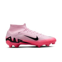 Nike Zoom Mercurial Superfly 9 Academy Grass/Artificial Grass Football Shoes (MG) Light Pink Hot Pink Black