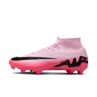 Nike Zoom Mercurial Superfly 9 Academy Grass/Artificial Grass Football Shoes (MG) Light Pink Hot Pink Black